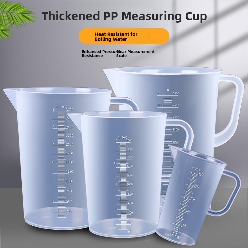 Kitchen Baking Cooking - 6L プラスチック製オイル計量カップ 透明キッチンベーキング容器 スケール付き 自動車修理や料理用
