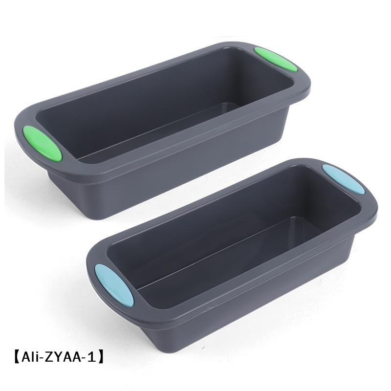 Kitchen Essentials Baking Tray - 【A】1個入りシリコン製長方形ベーキングトレイ、ノンスティック加工の柔軟なパン、パン、ケーキ、マフィン、パイ、チョコレート用、キッチン必需品