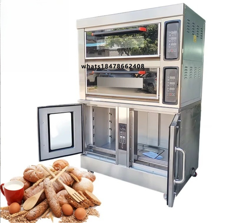 Commercial Kitchen Baking Oven - 業務用ホテルレストランケータリングメーカー洋食厨房機器ベーキング発酵オーブンパンケーキ新品220V小麦粉
