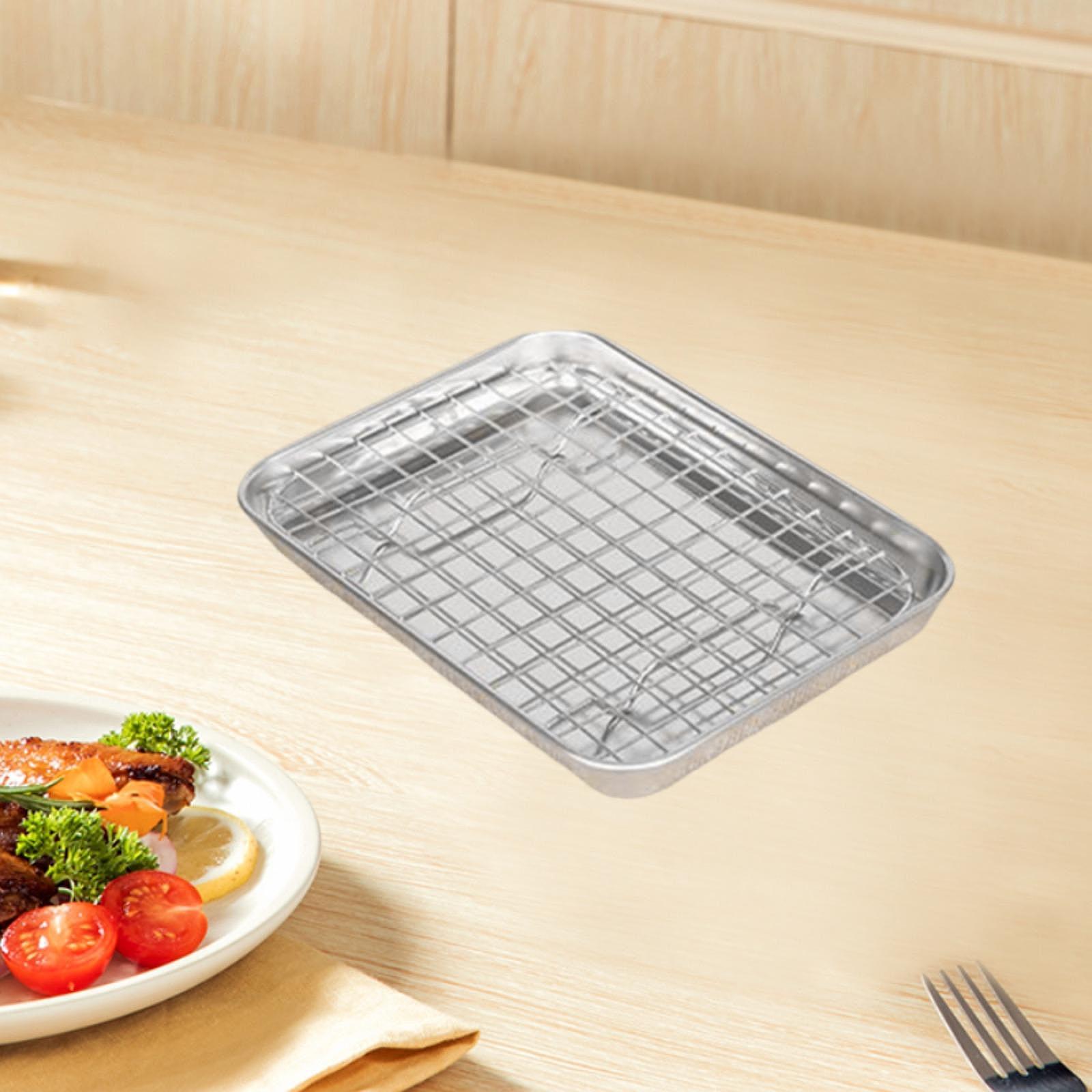 Kitchen Baking Pan Storage - クッキーパン 冷却ラック付き 大型ベーキングウェア 家庭用ベーキングアクセサリーとパン作りキッチンセット