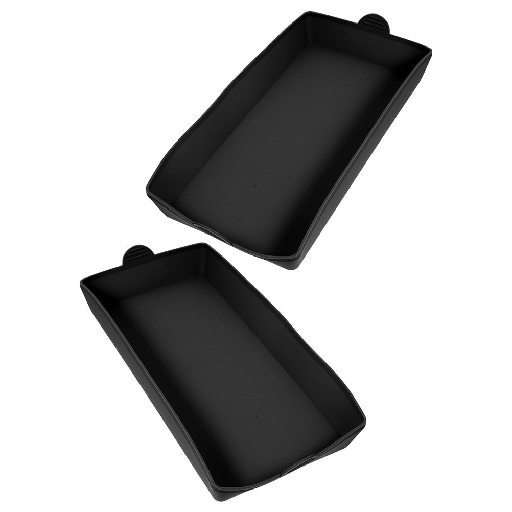 Kitchen Baking Pan - 2個入りシリコン製パン型 ノンスティック長方形ベーキングトレイ キッチン用トーストパン焼き型 ホームベーカリー用
