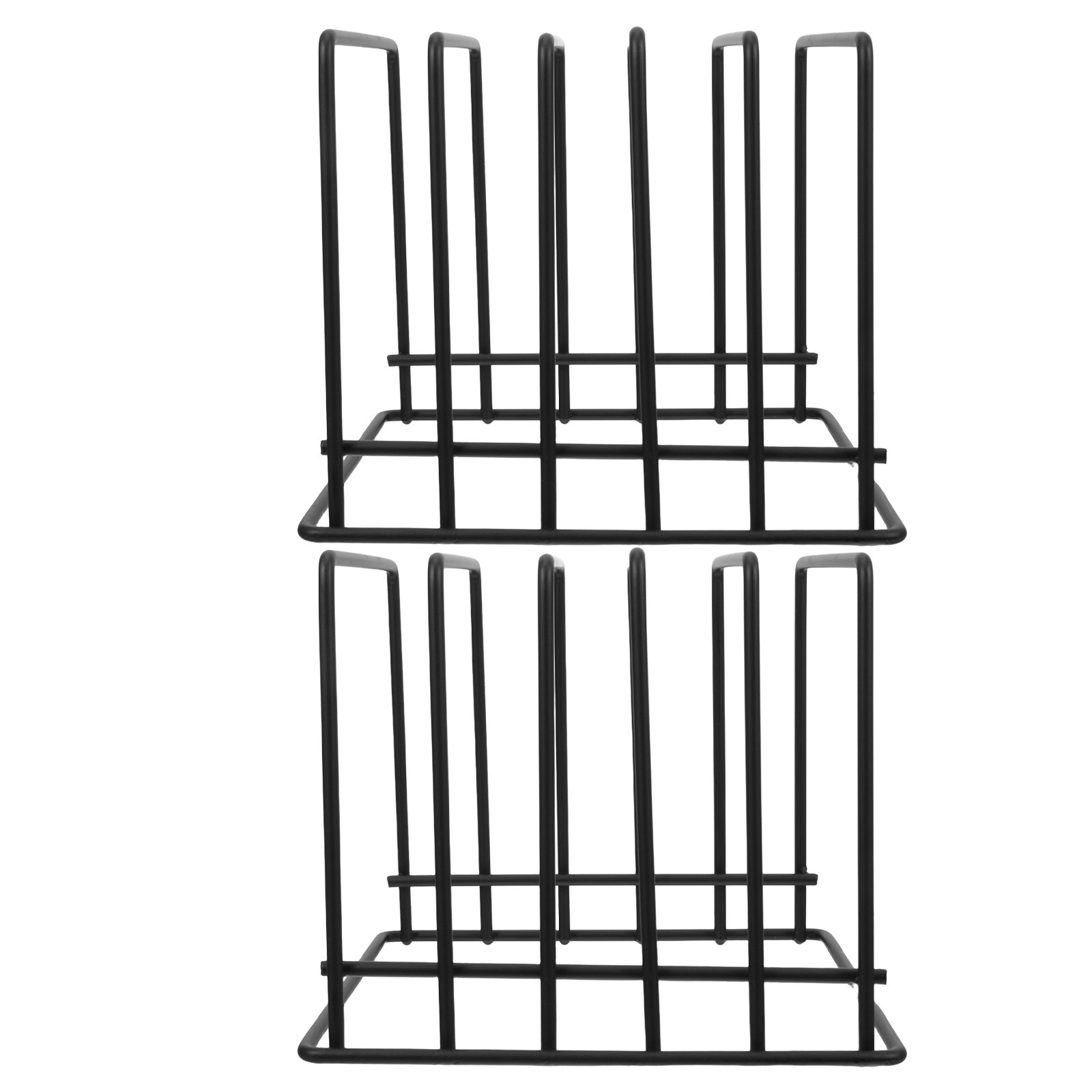 Kitchen Baking Trays - 2個セット カウンタートップ用まな板ラック キッチンベーキングウェアオーガナイザースタンド まな板、フライパン、ベーキングトレイ用 モダンでスタイリッシュ
