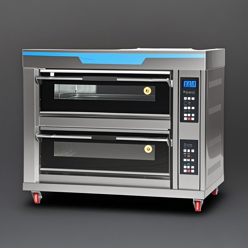 Commercial Kitchen Baking Oven - オーブン、業務用産業用ベーカリー、ベーキングオーブン、二層式デュアルヒーター、キッチンオーブン、多機能カウンタートップ大容量