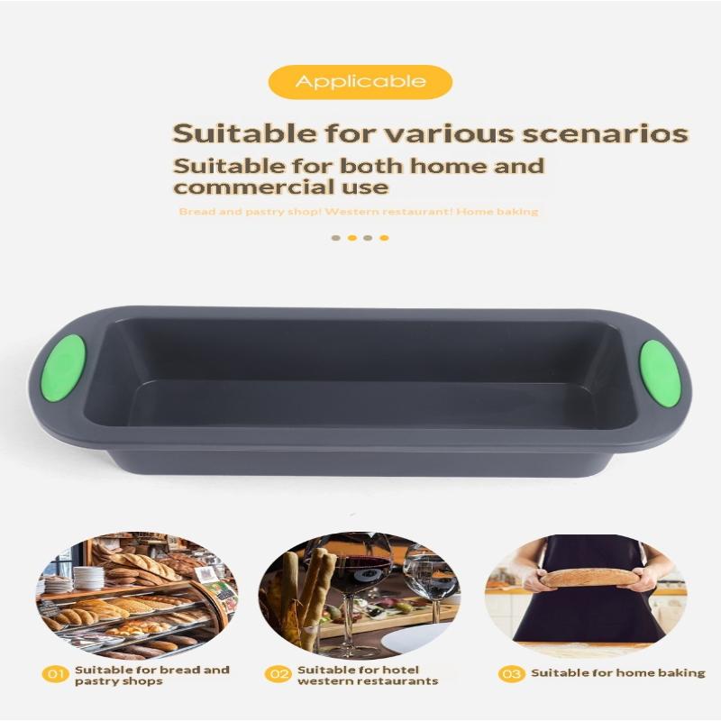 1pc シリコーン長方形ベーキングトレイノンスティックフレキ - Kitchen Essentials Baking Tray のレビューと価格