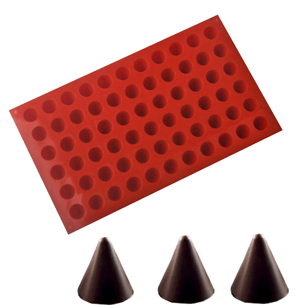 シリコンコーンチョコレートベーキングモールド、食品グレード、 - Kitchen Accessories For Baking のレビューと価格