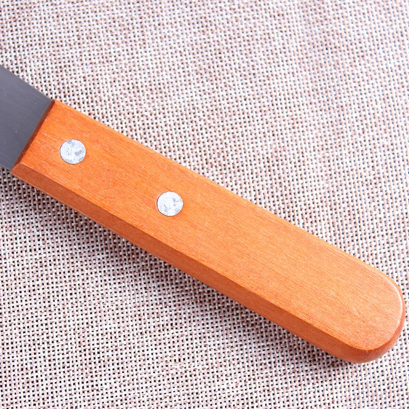 6/8/10/12インチケーキへら高品質ステンレス鋼木製ハン - Offset Spatula Set のレビューと価格