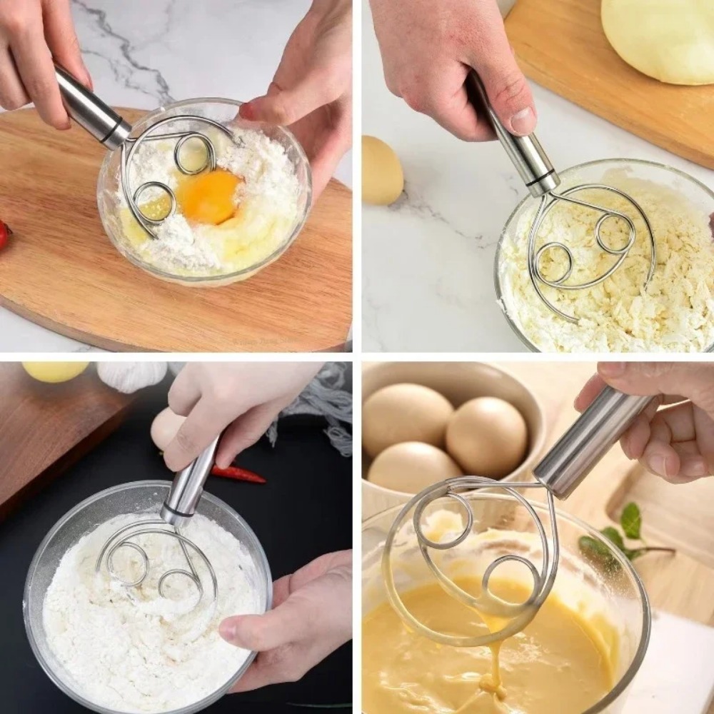 1/10個入り デュアルループ生地ミキシングフック 手動キッ - Kitchen Baking Blender のレビューと価格