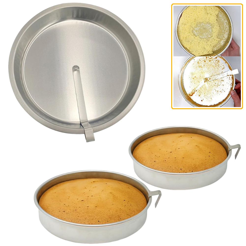 2026年最新ノンスティック丸型ケーキ型、完璧な離型DIYベ - Kitchen Essentials Baking Tray のレビューと価格