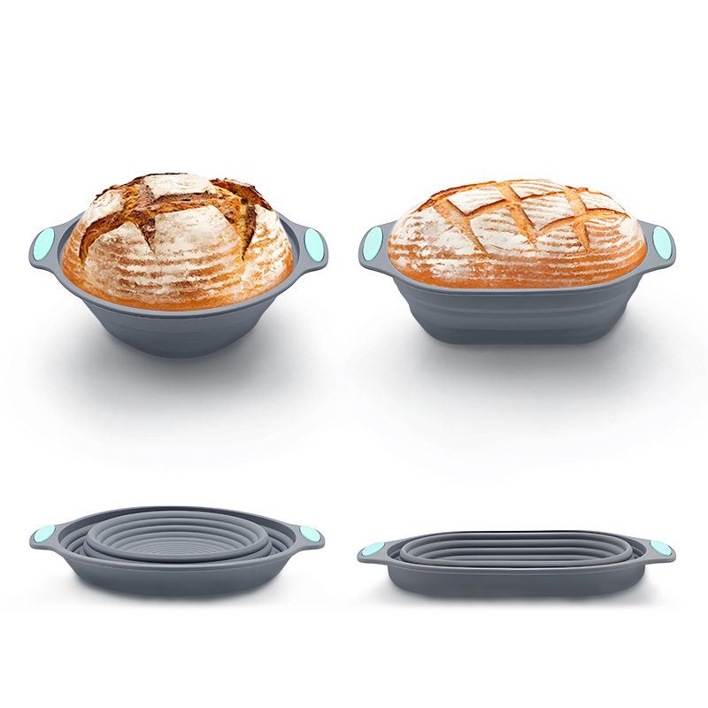 1PC シリコン製折りたたみ式バンネットパン発酵バスケット  - Kitchen Accessories For Baking のレビューと価格