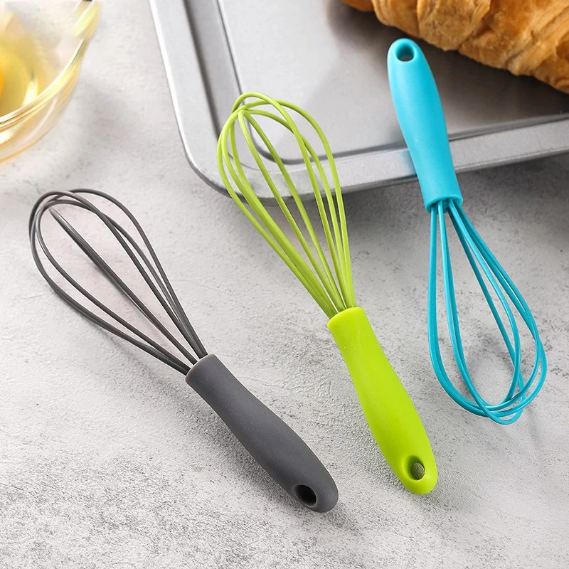 ミニ子供用シリコン製卵ビーター 家庭用 手動クリーム ハイビ - Kitchen Baking Blender のレビューと価格