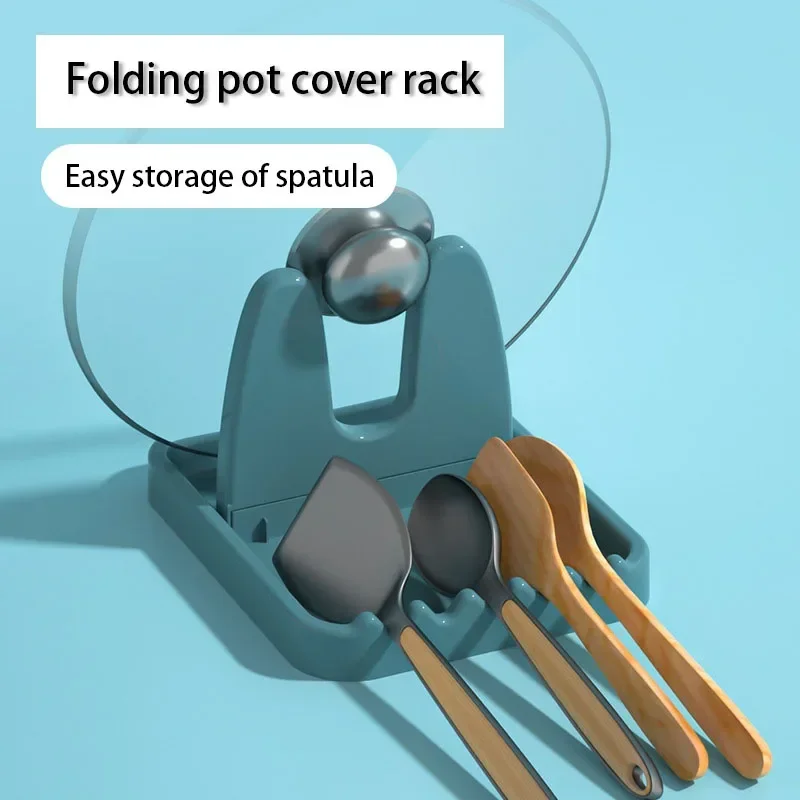 1pc 折りたたみ鍋蓋ラックスタンドキッチンオーガナイザープ - Kitchen Baking Pan Organizer のレビューと価格