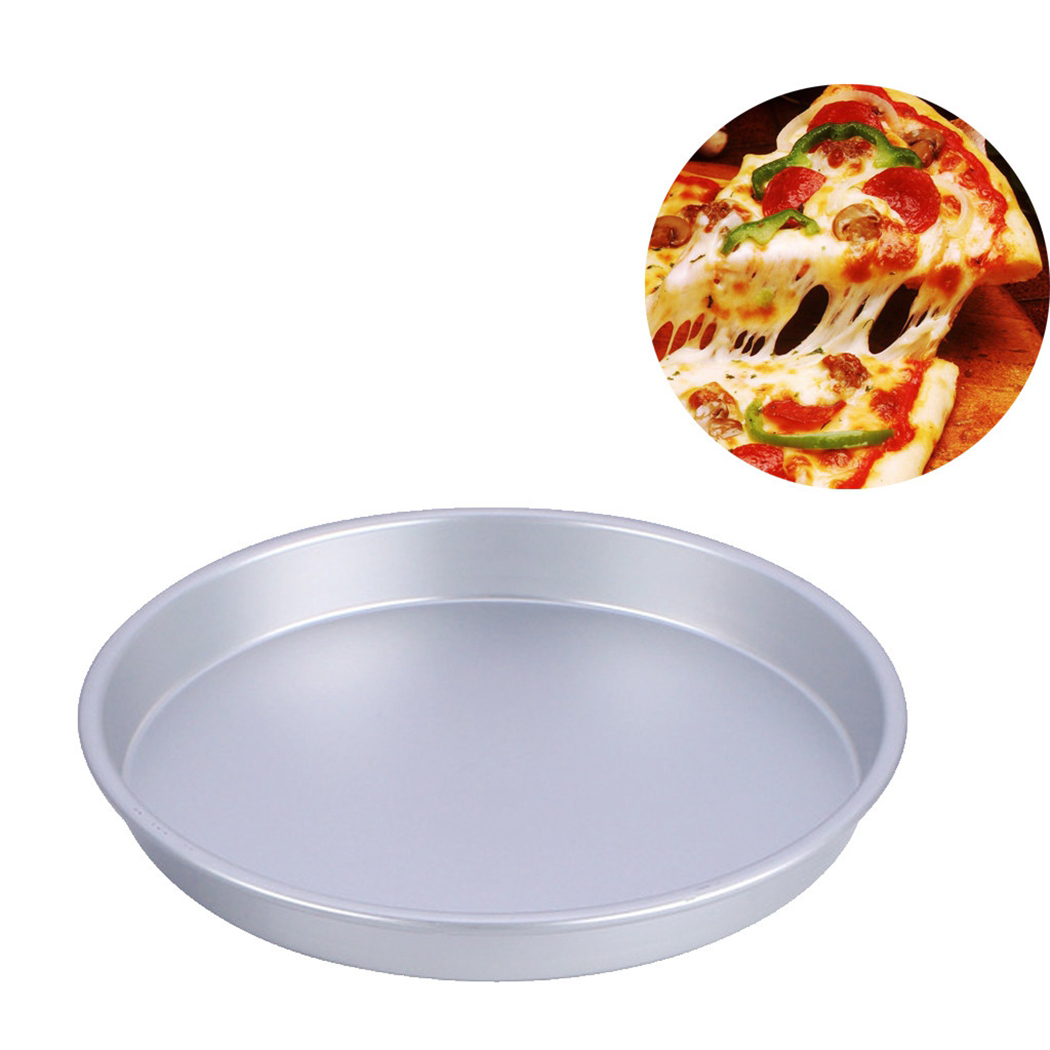 焦げ付き防止アルミニウム合金ピザベーキングパン、丸いベーキン - Kitchen Essentials Baking Tray のレビューと価格
