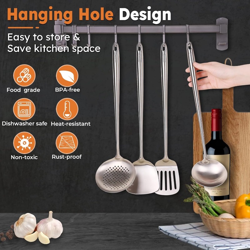 オールメタルステンレス製調理器具セット（中華鍋用スパチュラ、 - Offset Spatula Set のレビューと価格