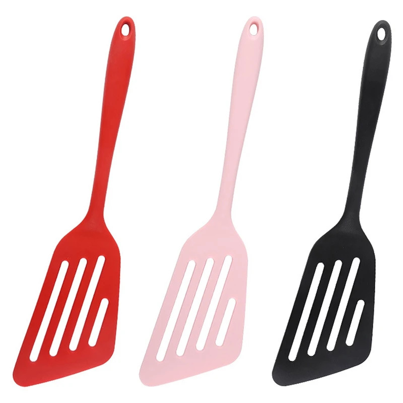 1個入り キッチン用ノンスティックシリコンスパチュラ 魚や卵 - Offset Spatula Set のレビューと価格