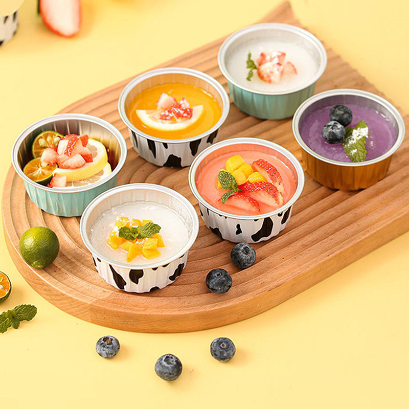 10/20/30個入り 丸型ベーキングカップ 錫箔紙製 蓋付 - Kitchen Baking Pan のレビューと価格