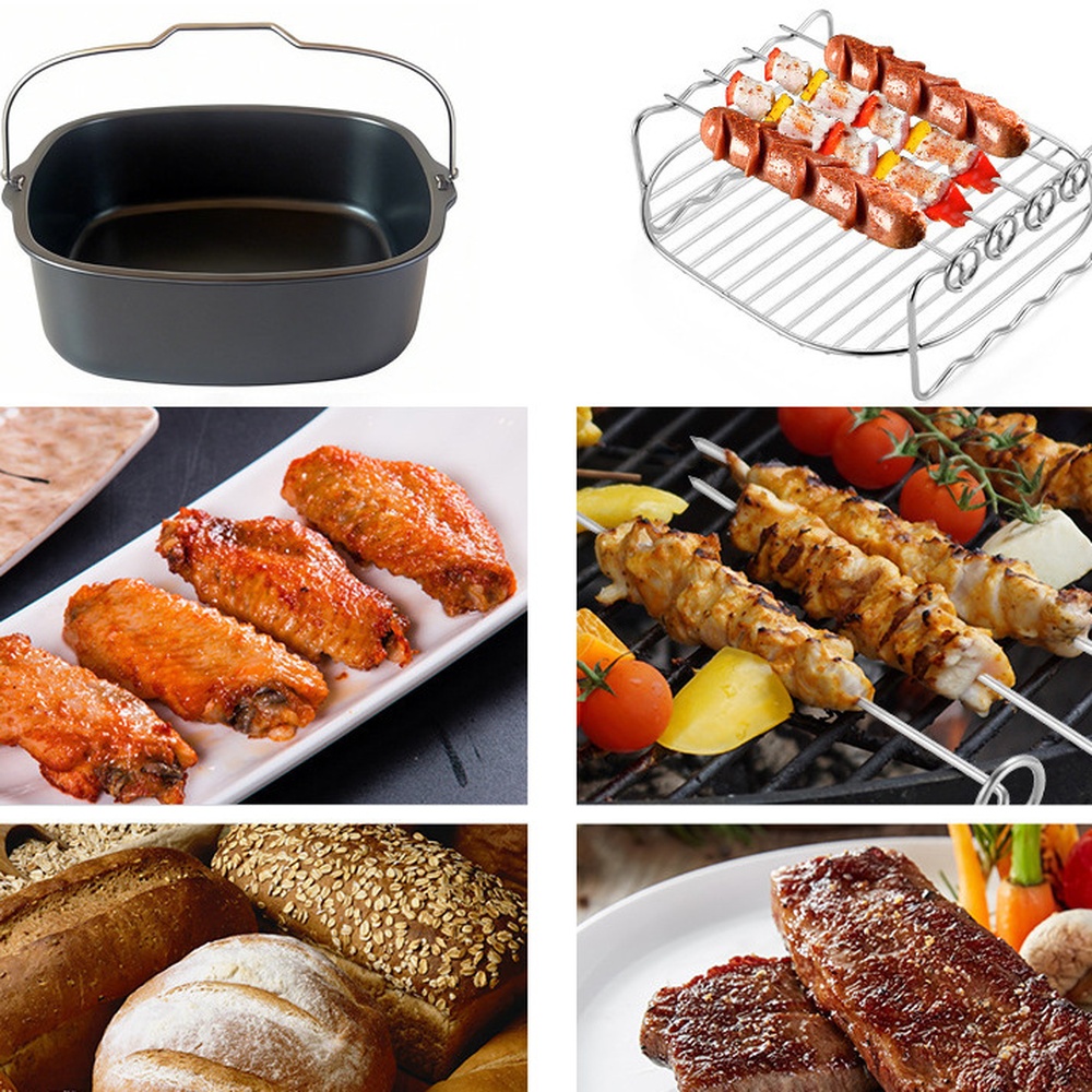 ユニバーサルエアフライヤーベーキングアクセサリーステンレス鋼 - Kitchen Essentials Baking Tray のレビューと価格