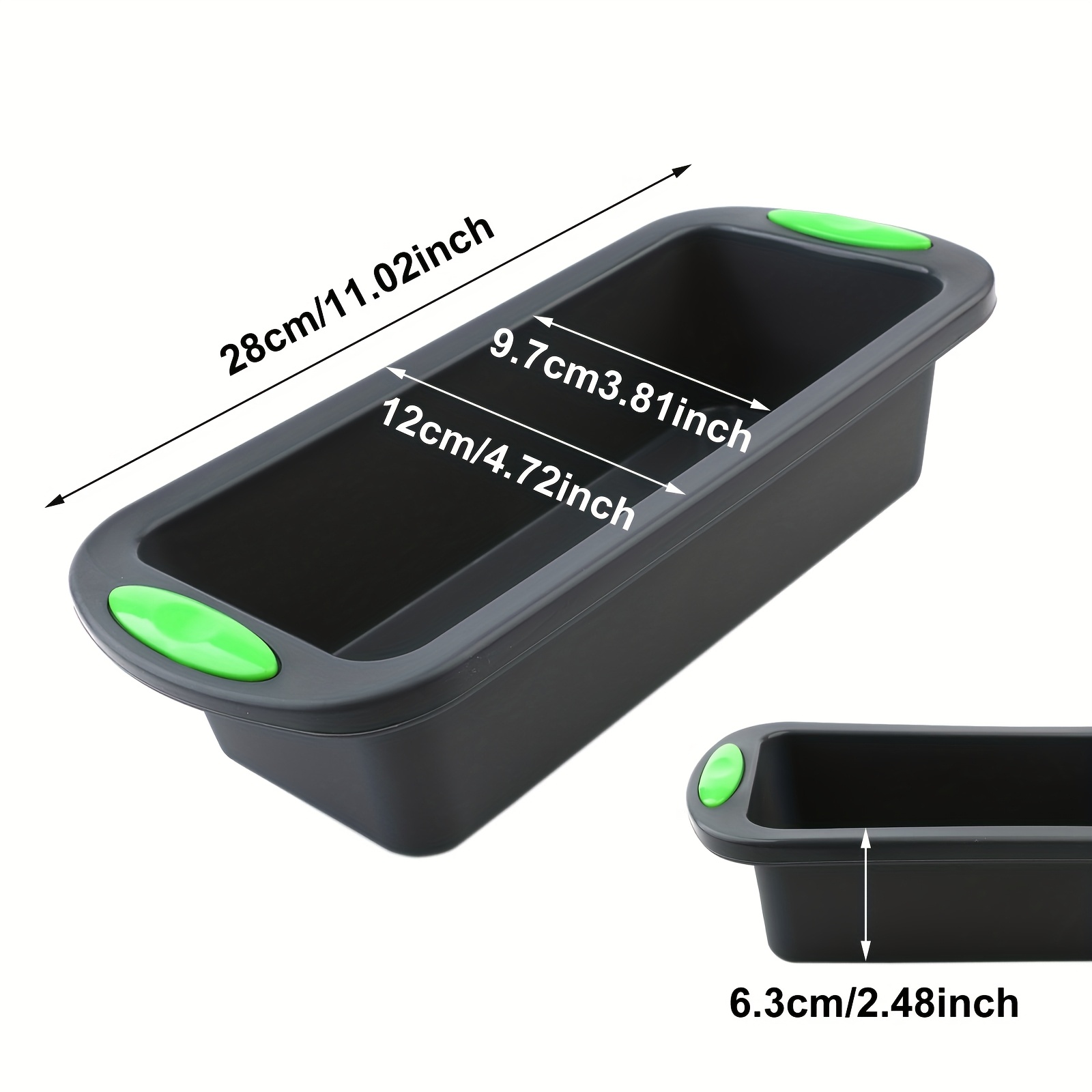 1pc シリコーン長方形ベーキングトレイノンスティックフレキ - Kitchen Essentials Baking Tray のレビューと価格