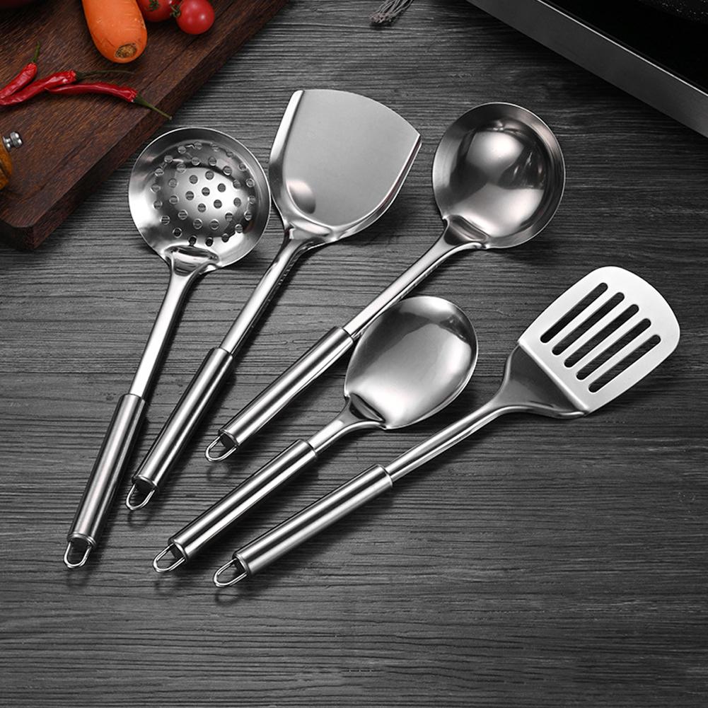 5個セット ステンレス製 実用的なスパチュラ キッチン用品セ - Offset Spatula Set のレビューと価格
