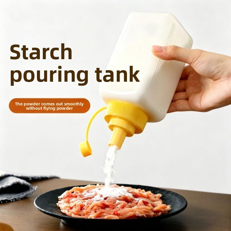 でんぷん保存容器、家庭用小麦粉保存瓶、キッチン用食品グレード - Kitchen Baking Soda のレビューと価格