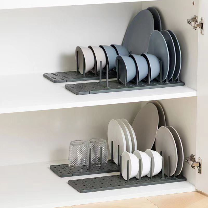 多機能キッチン引き出し収納ラック、プレート、カップ、鍋、鍋蓋 - Kitchen Baking Pan Organizer のレビューと価格