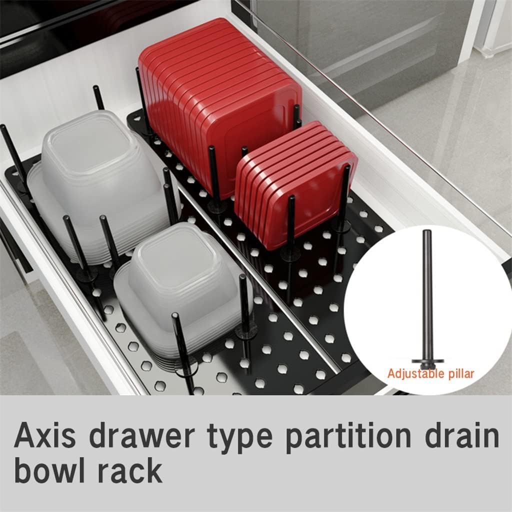 多機能キッチン引き出し収納ラック、プレート、カップ、鍋、鍋蓋 - Kitchen Baking Pan Organizer のレビューと価格