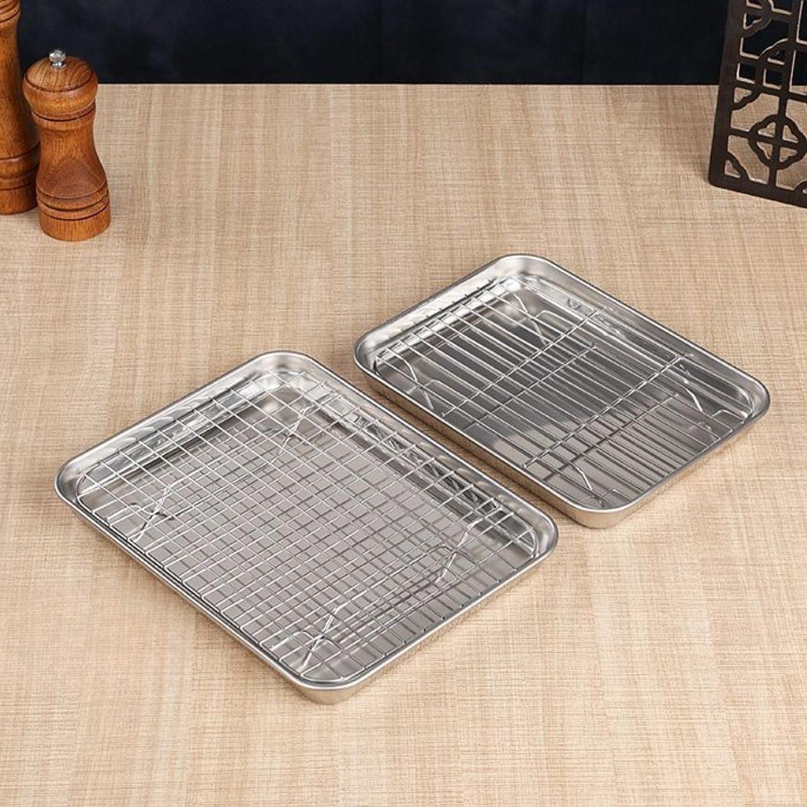 クッキーパン 冷却ラック付き 大型ベーキングウェア 家庭用ベ - Kitchen Baking Pan Storage のレビューと価格