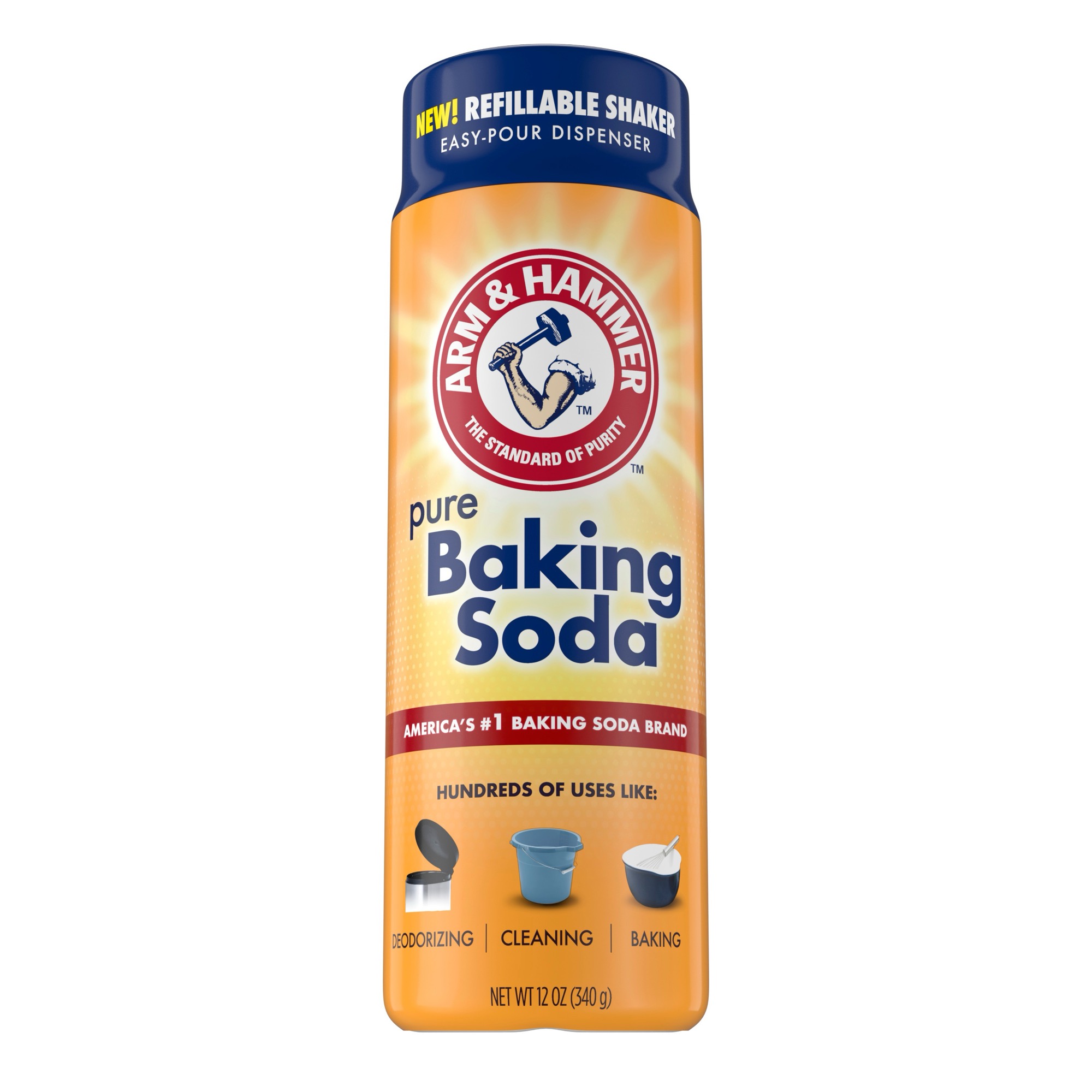 2個入りベーキングソーダシェーカーエアフレッシュナー、無電源 - Kitchen Baking Soda のレビューと価格