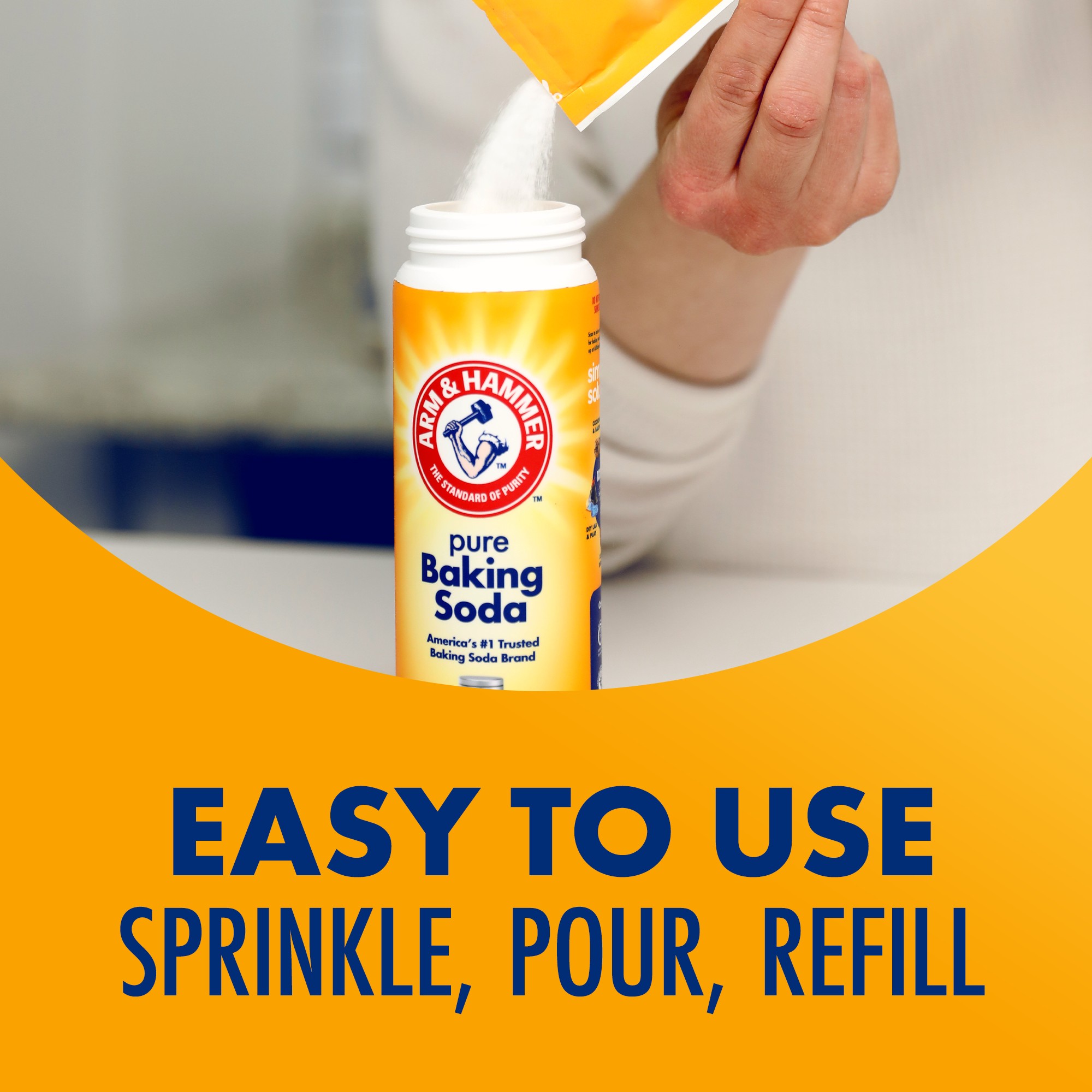 2個入りベーキングソーダシェーカーエアフレッシュナー、無電源 - Kitchen Baking Soda のレビューと価格