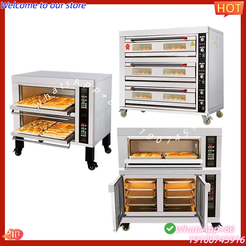 2026年式業務用電気ダブルピザデッキオーブン 電気ミニパン - Commercial Kitchen Baking Oven のレビューと価格