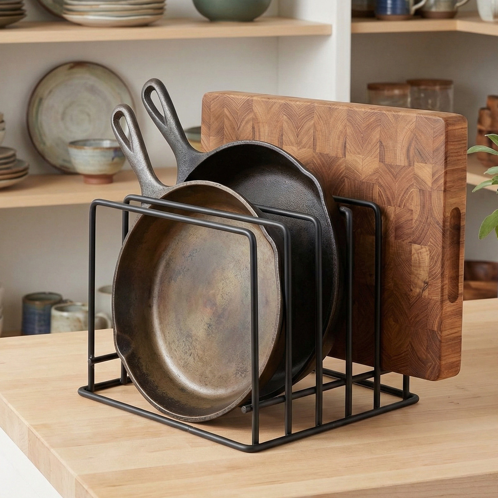 2個セット カウンタートップ用まな板ラック キッチンベーキン - Kitchen Baking Trays のレビューと価格